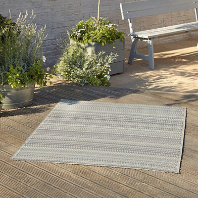 Blooma Rural Concrete Melange Medium Indoor & outdoor Rug, (L)170cm x (W)120cm of 1