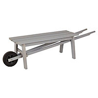 Blooma Rural Grey Wooden Bench