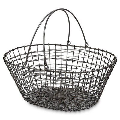 Blooma Rural Steel wire Basket | DIY at B&Q