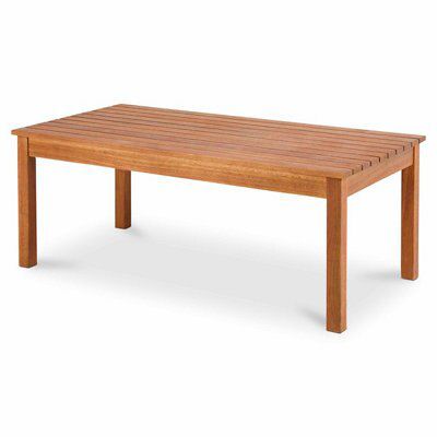 Blooma Sakar Brown Wooden 4 seater Coffee set