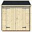 Blooma Senette Wood effect Wooden Garden storage 2205L