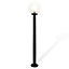 Blooma Sherbrooke Ball Black Mains-powered 1 lamp Halogen Outdoor Post lantern (H)1000mm