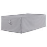 Blooma Small Grey Rectangular Table cover 60cm(H) 110cm(W) 190cm (L)