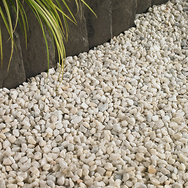 Blooma Spar White Decorative Stones, Large White Stones For Landscaping Quixeramobim