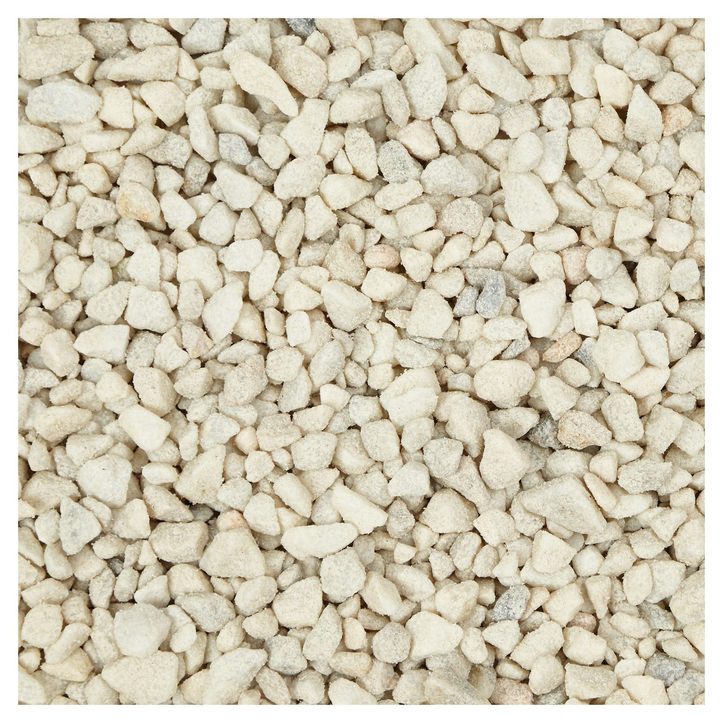 Blooma Spar White Decorative stones, Large Bag | DIY at B&Q