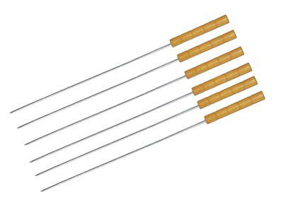 Blooma Stainless steel & wood Barbecue tool set