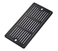 Blooma Stamped steel Rectangular Steel Barbecue grill 43cm(L) x 26cm(W)