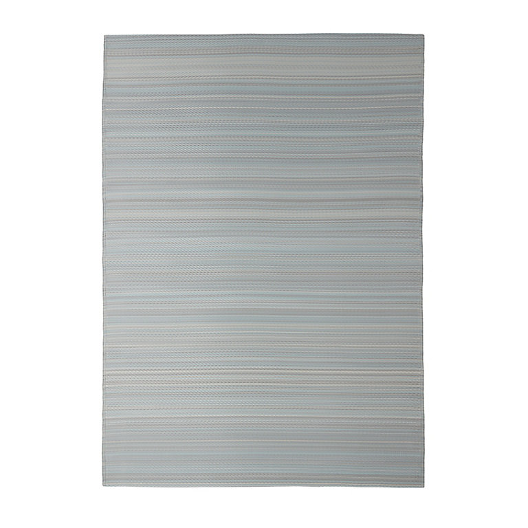 Blooma Striped Grey Rug L 2 3m W 1 6m, Outdoor Rugs For Patios B And Q