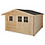 Blooma Taman 12x12 Apex Kiln dried Tongue & groove Wooden Shed