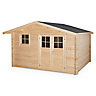Blooma Taman 9x12 ft Apex Wooden Shed & 1 window
