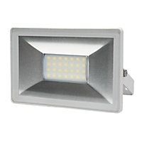 Blooma Weyburn L3292-W White Mains-powered Cool white LED Floodlight 1600lm