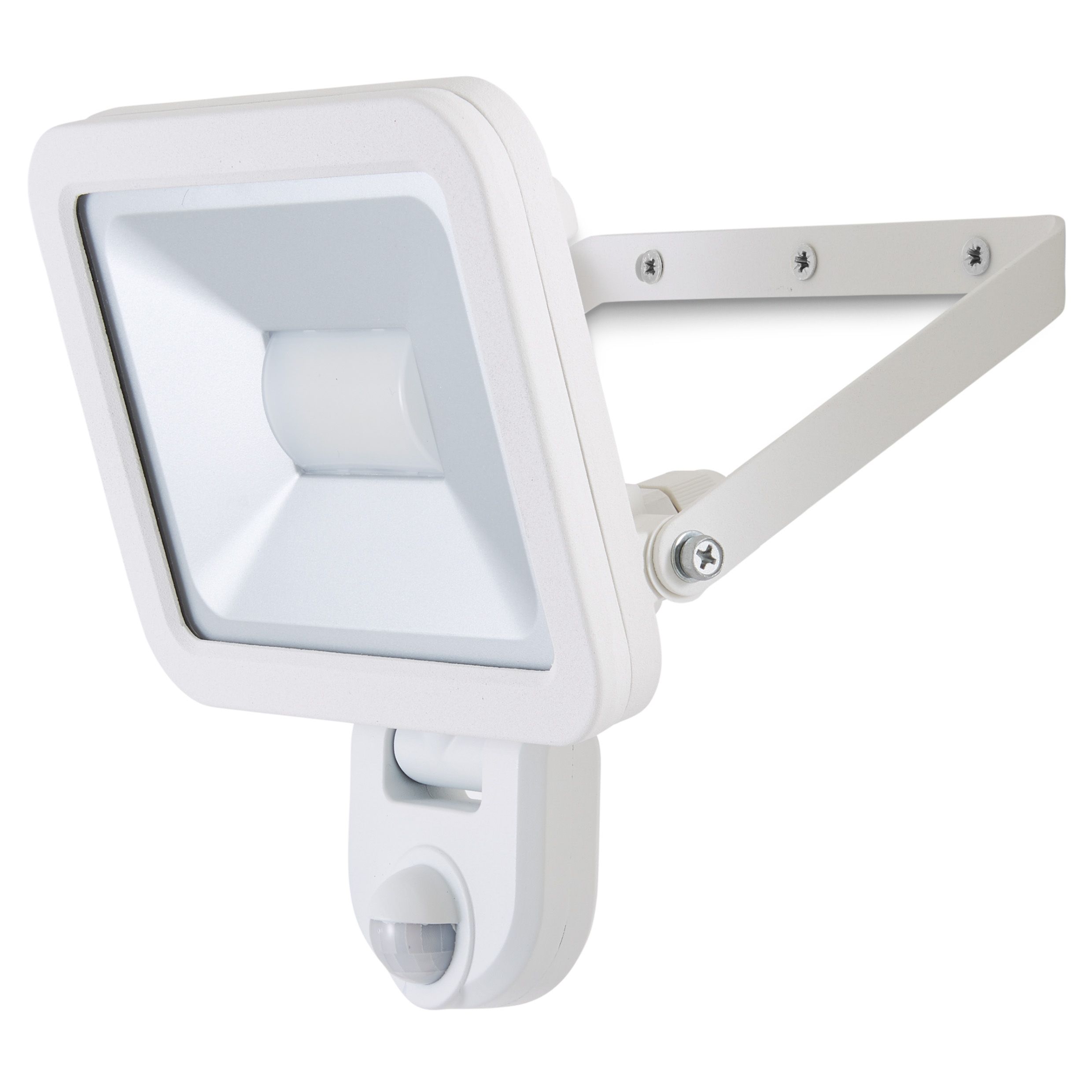 Blooma Weyburn White Mainspowered Cool white Outdoor LED PIR Motion