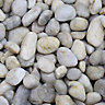 Blooma White Chinese White Pebbles, 5kg