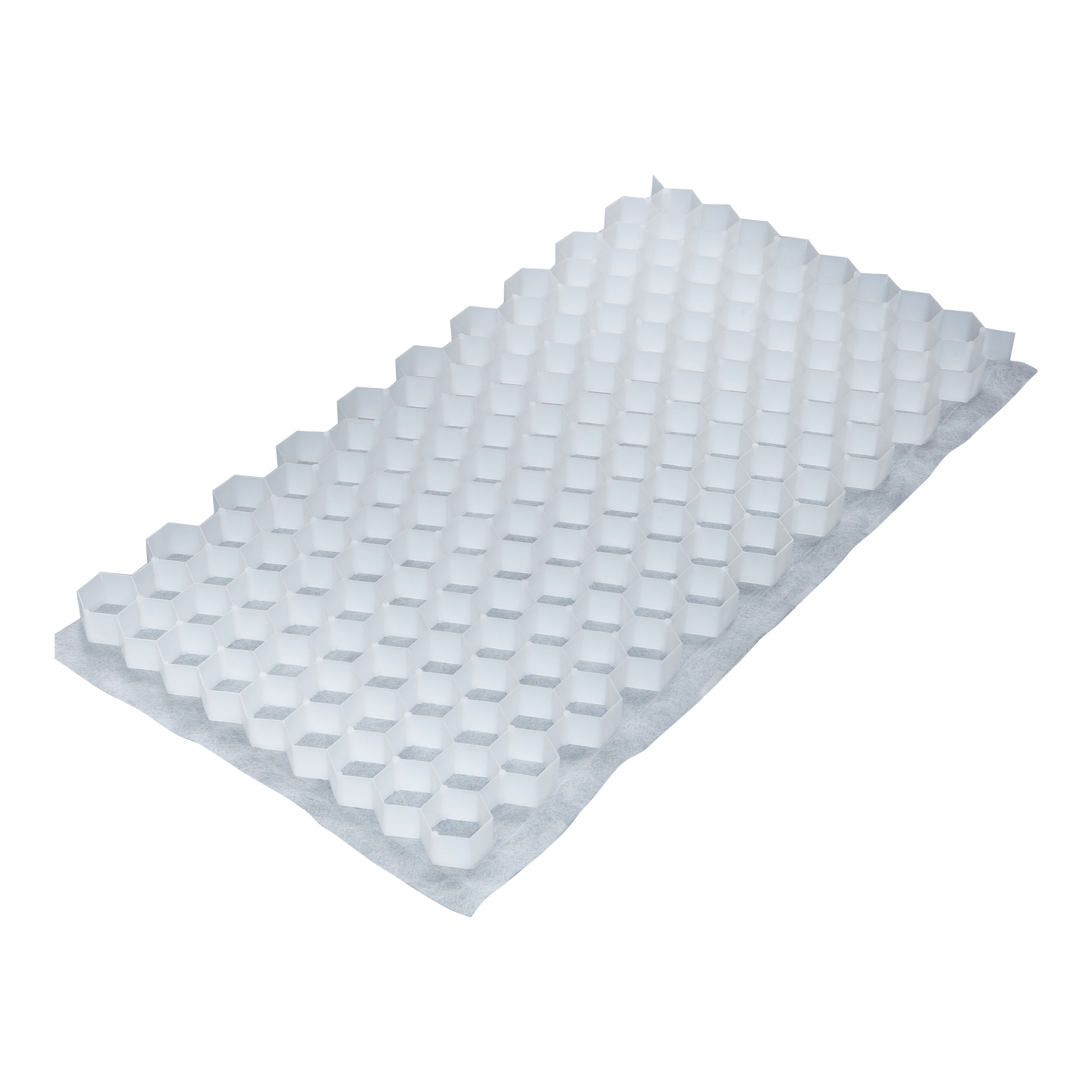 Blooma White Pathway Gravel stabilisation tile (L)770mm (W)392mm (T)26mm