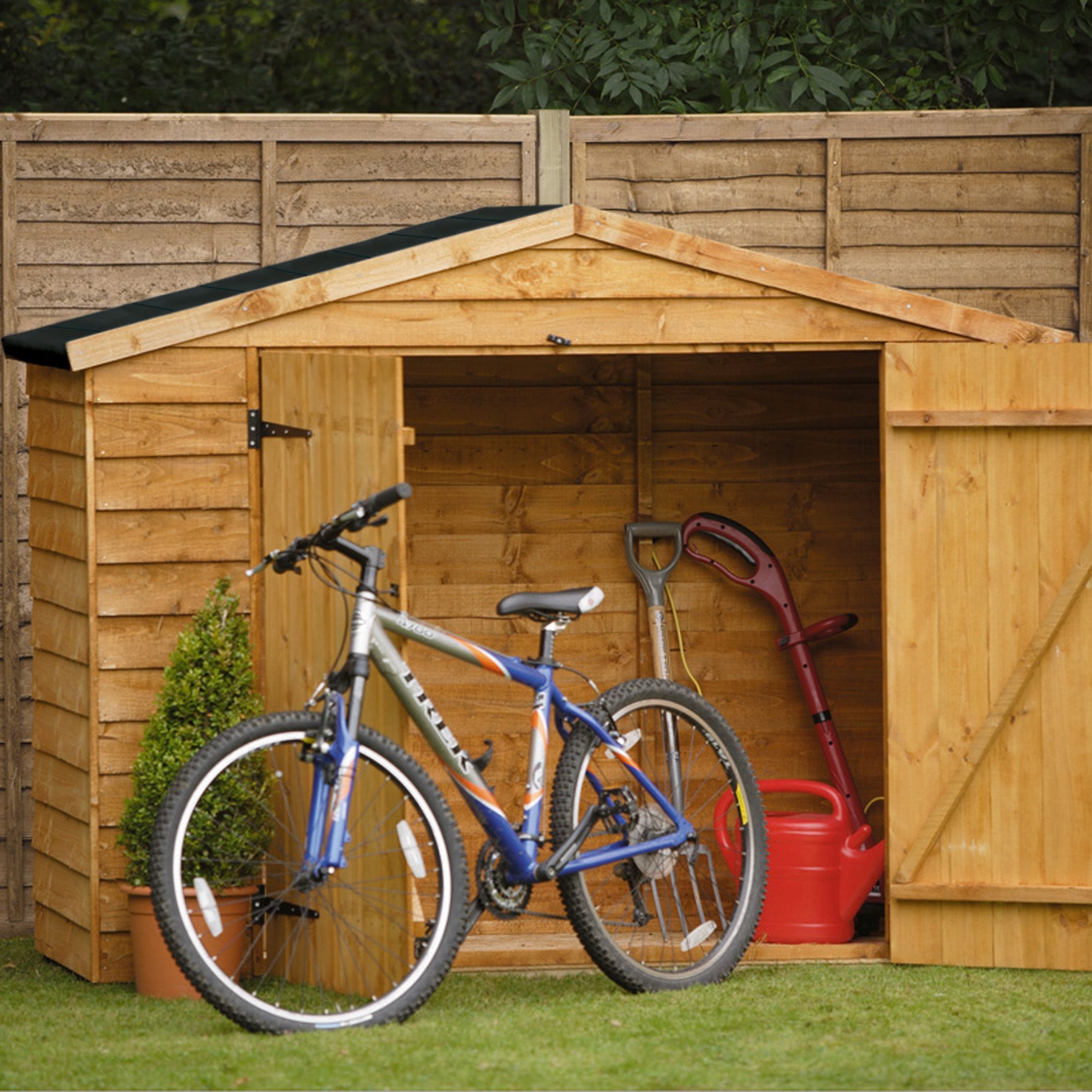 bike storage shed b&q