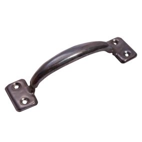 Blooma Zinc effect Furniture Pull handle (L)15.2cm