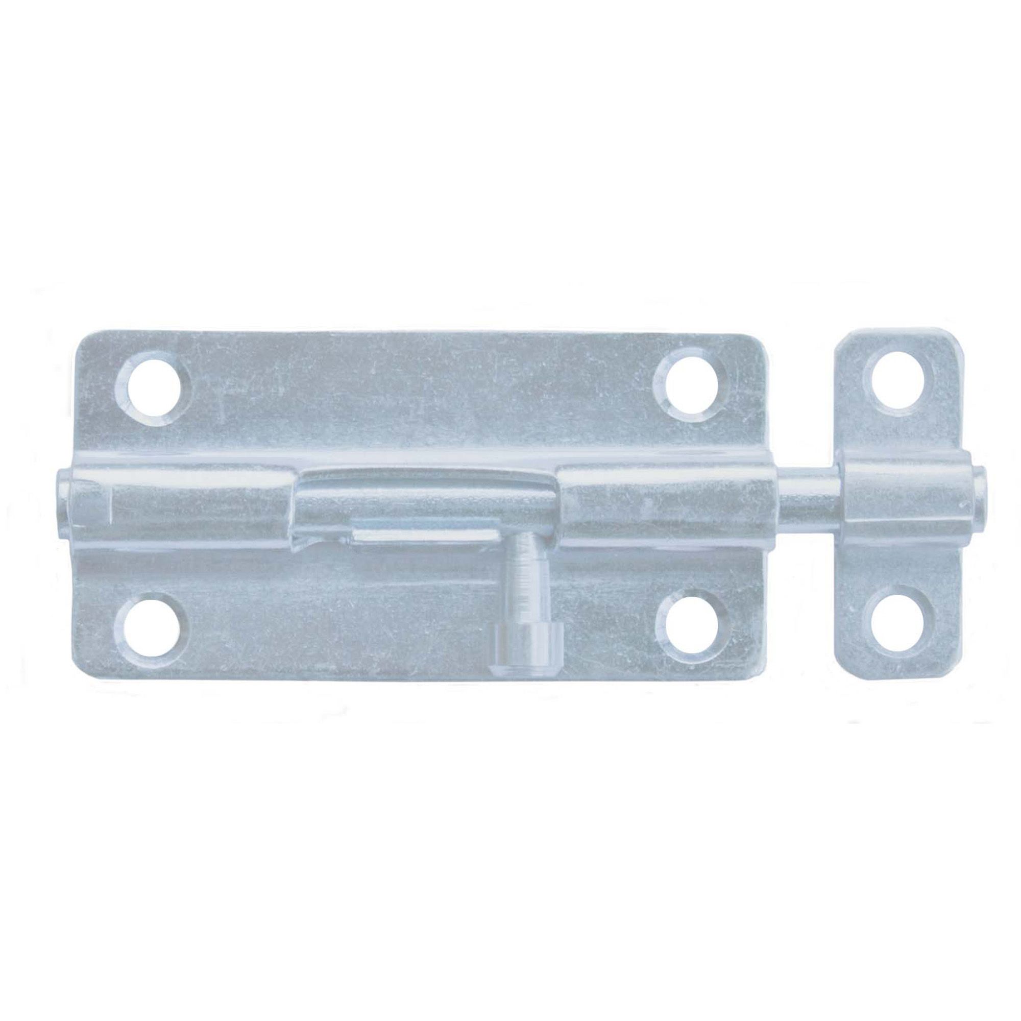 Blooma Zinc-plated Steel Barrel Door bolt (L)102mm (W)15mm