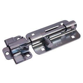 Blooma Zinc-plated Steel Barrel Door bolt (L)127mm (W)71mm