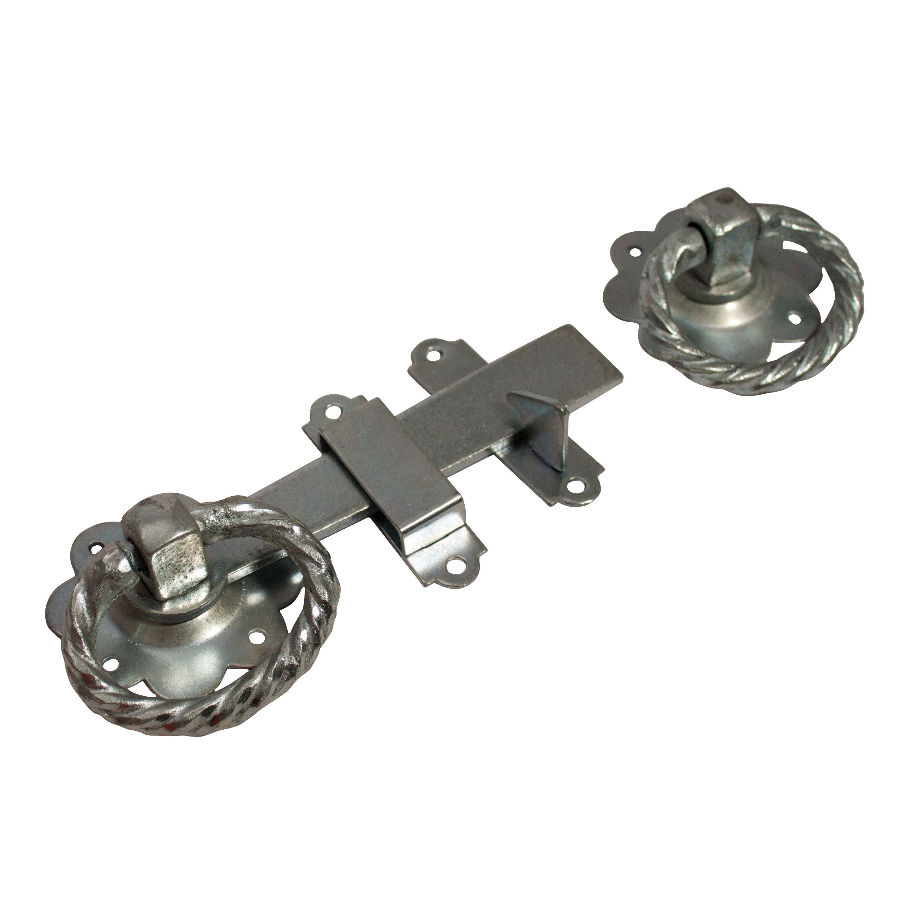 Blooma Zinc-plated Steel Gate latch, (L)152mm