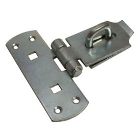HASP AND STAPLE Gate Door Shed Latch Lock For Padlocks ZINC 76mm 114mm 152mm 