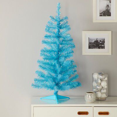Blue Artificial Christmas tree