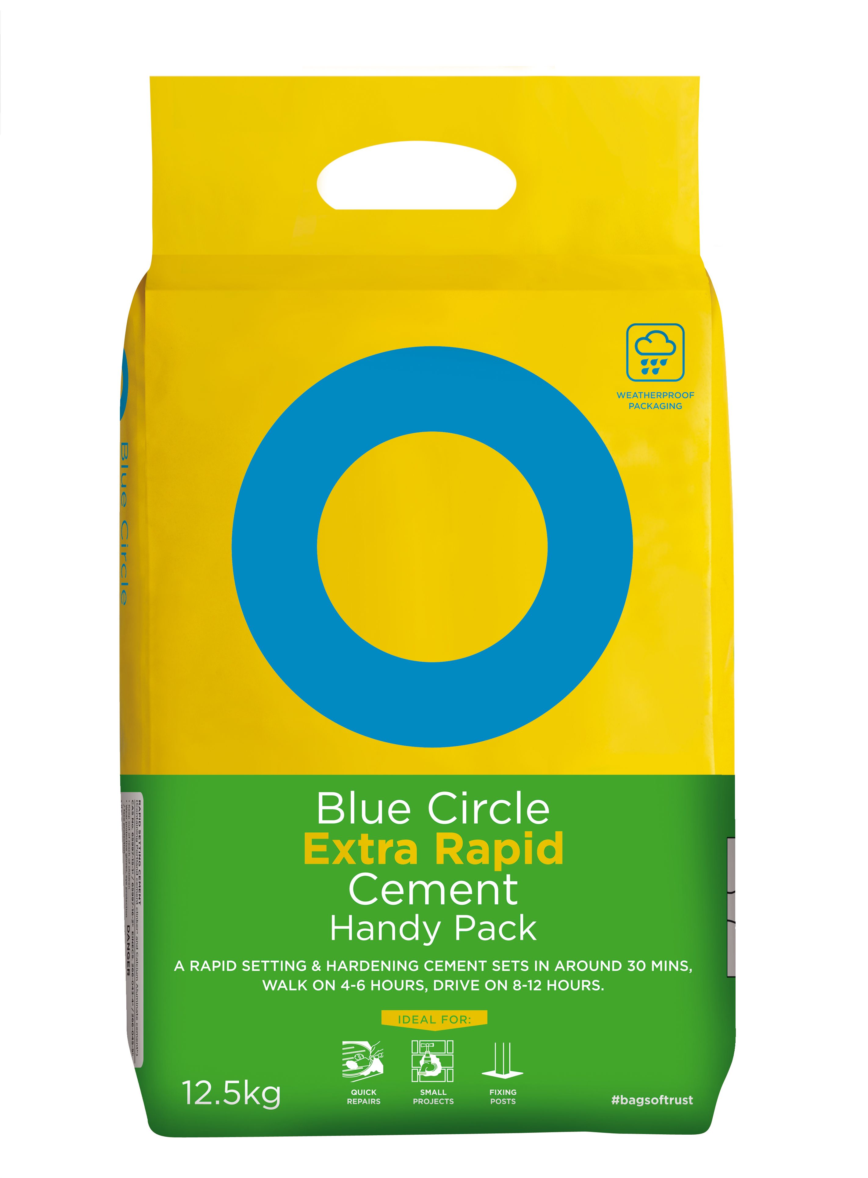 Blue Circle Extra rapid Cement, 12.5kg Handy bag