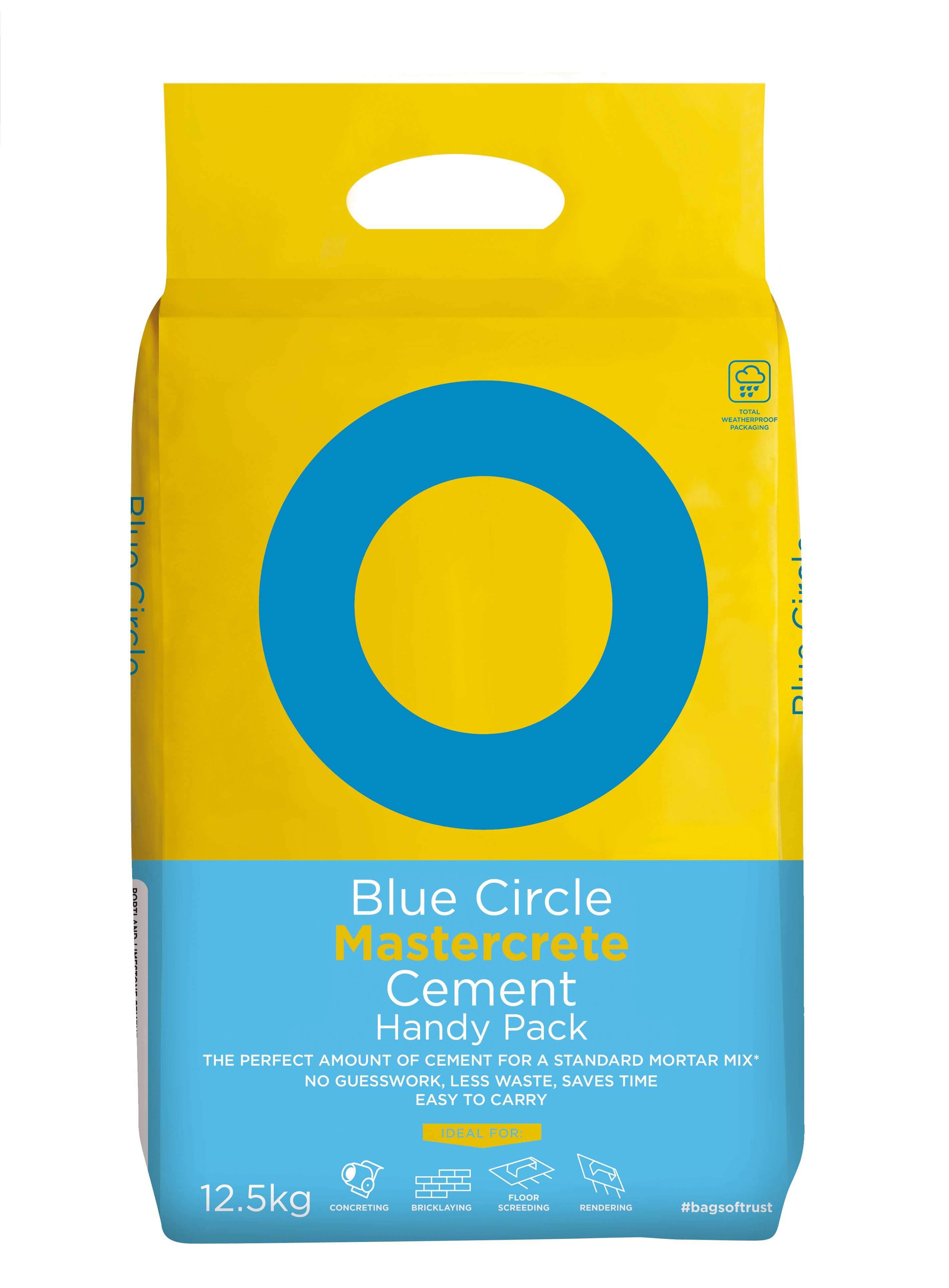 Blue Circle Mastercrete Grey Cement, 12.5kg Handy bag