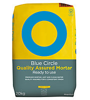 Blue Circle Quality assured Mortar, 20kg Bag - Ready mixed
