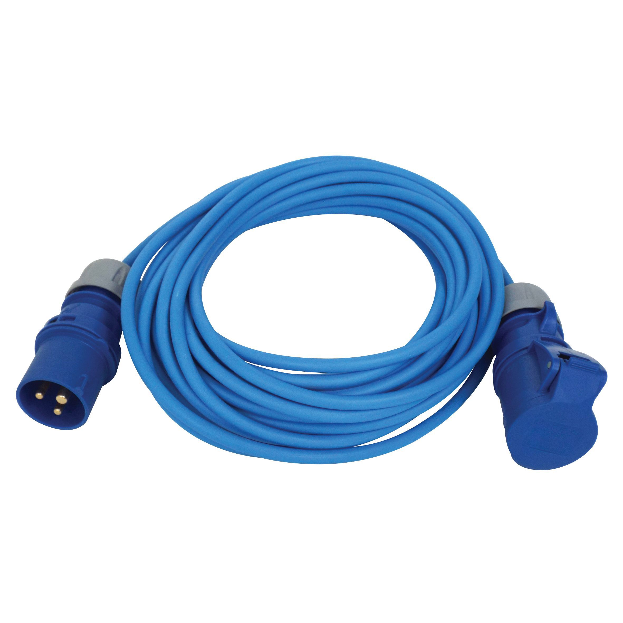 Blue Extension lead, 14m DIY at B&Q