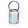 Blue Glass Lantern, Medium