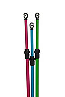 Blue, Green, Grey, Pink & Purple Washing line support pole