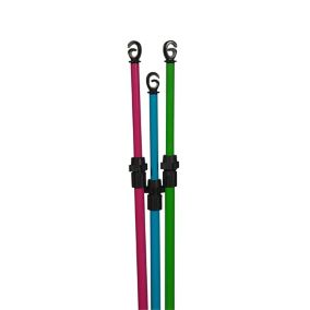 Blue, Green, Grey, Pink & Purple Washing line support pole