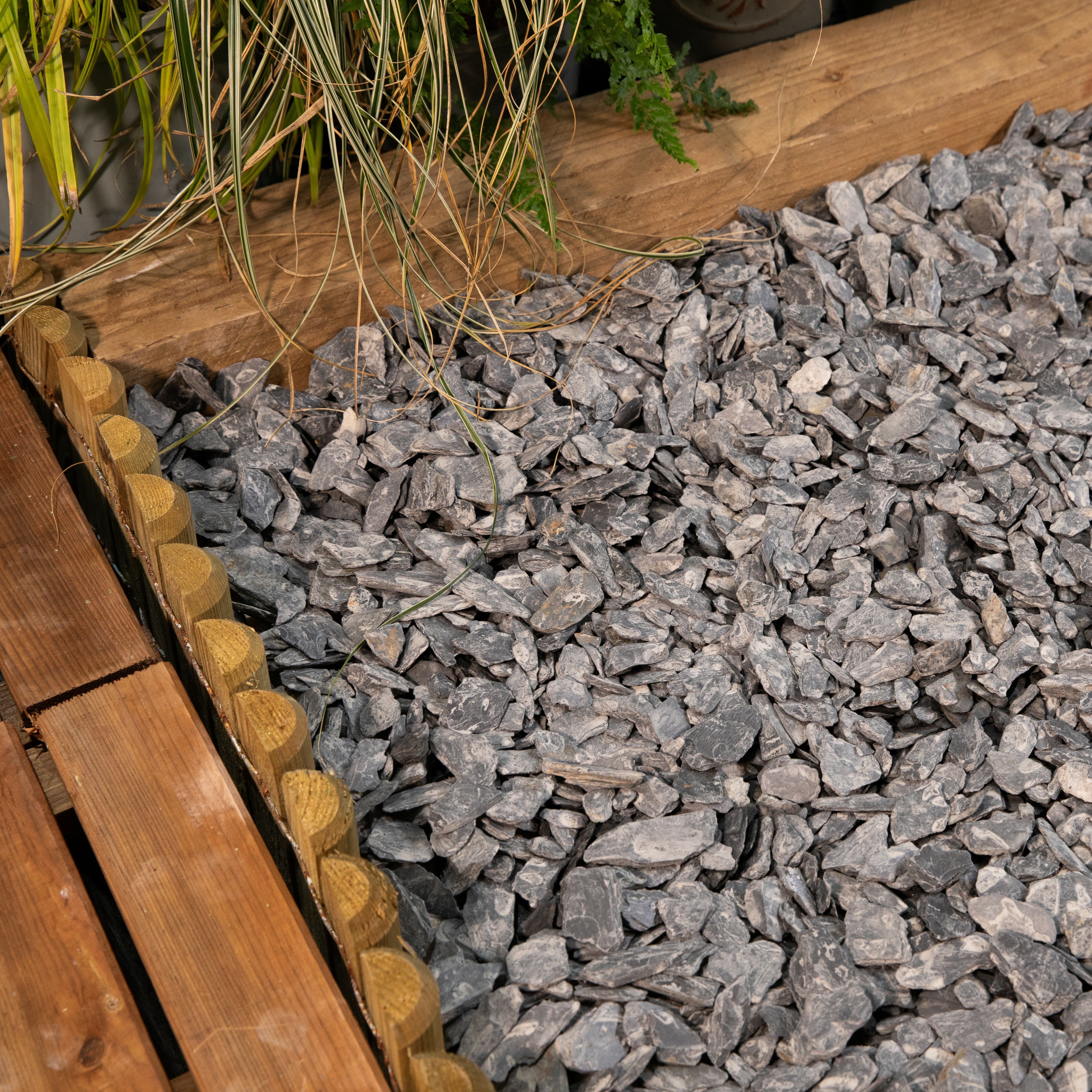 Blue Grey 35mm Chippings, 0.2m²