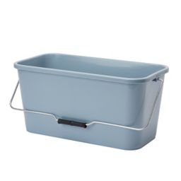 Blue & grey Polypropylene 10L Bucket