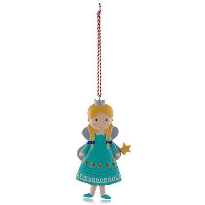 Blue, grey & yellow Plastic Decoration