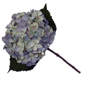 Blue Hydrangea Single stem Artificial flower