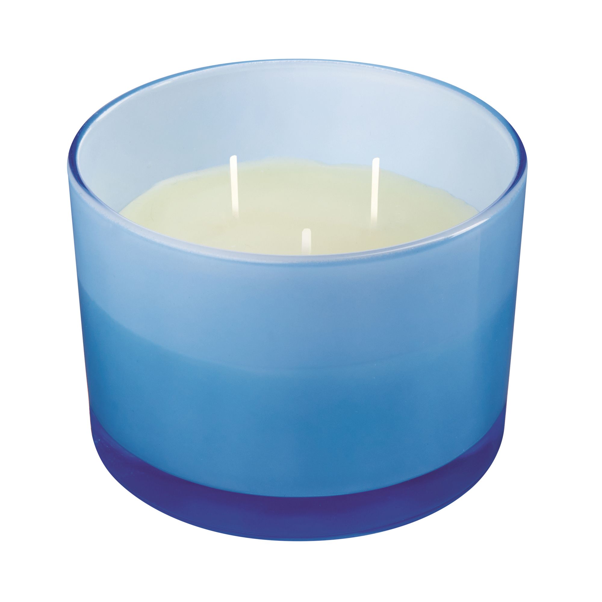 Blue Lemon grass Citronella Small Scented candle