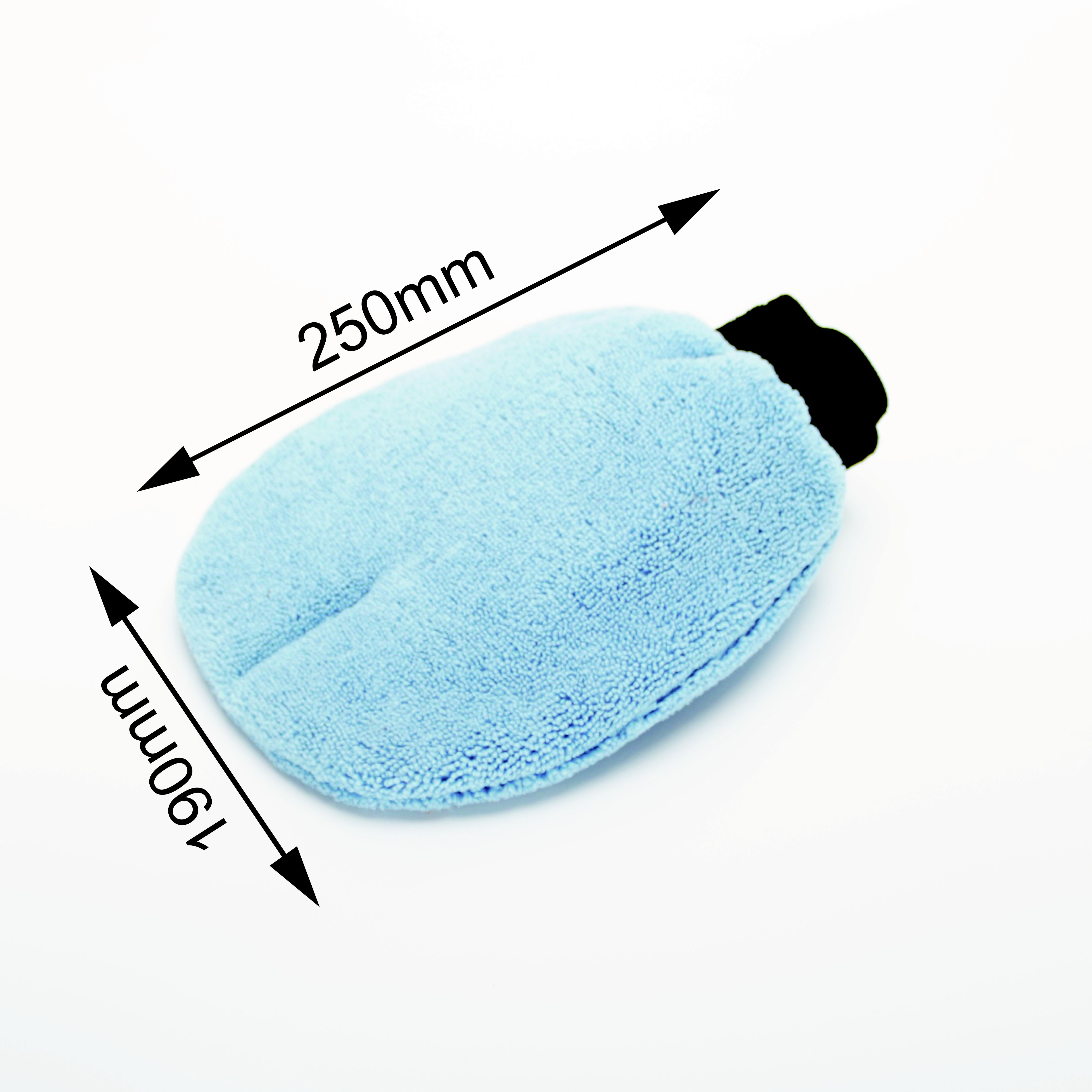 Blue Microfibre Wash mitt