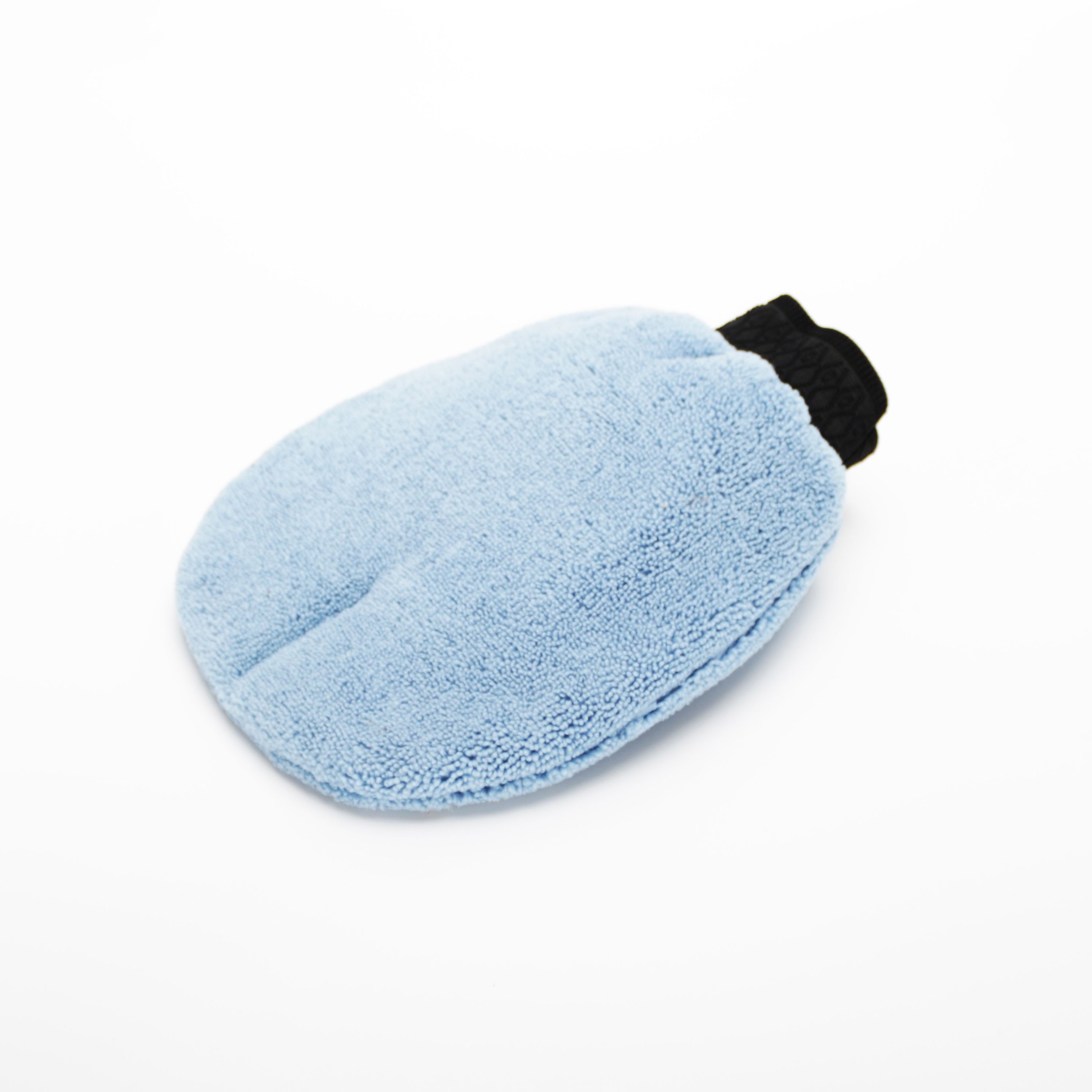 Blue Microfibre Wash mitt | DIY at B&Q