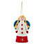 Blue, red & white Fairy Tree topper