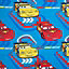 Blue, red & yellow Disney Cars Fleece Blanket