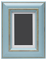Blue Single Picture frame (H)22cm x (W)17cm