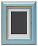 Blue Single Picture frame (H)27cm x (W)22cm