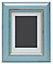 Blue Single Picture frame (H)27cm x (W)22cm