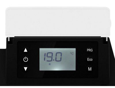 Blyss 1500W Black Tavua Panel heater | DIY at Bu0026Q