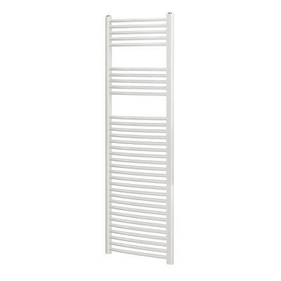 Blyss 651W Curved Electric White Towel warmer (H)1600mm (W)450mm | DIY ...