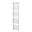 Blyss Arundel White Electric Towel warmer (W)450mm x (H)1674mm