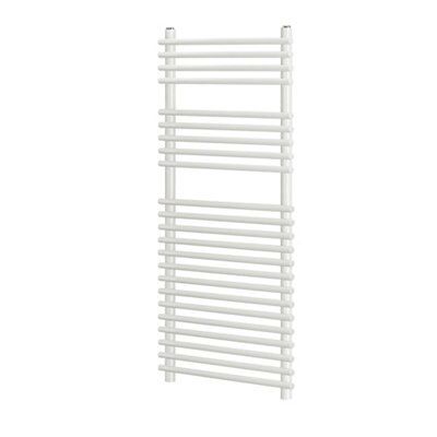 Blyss Bosham White Towel warmer (W)500mm x (H)1100mm