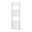 Blyss Conway White Electric Curved Towel warmer (W)500mm x (H)1200mm