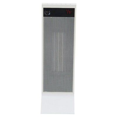 Blyss Electric 2400W White Freestanding PTC Heater